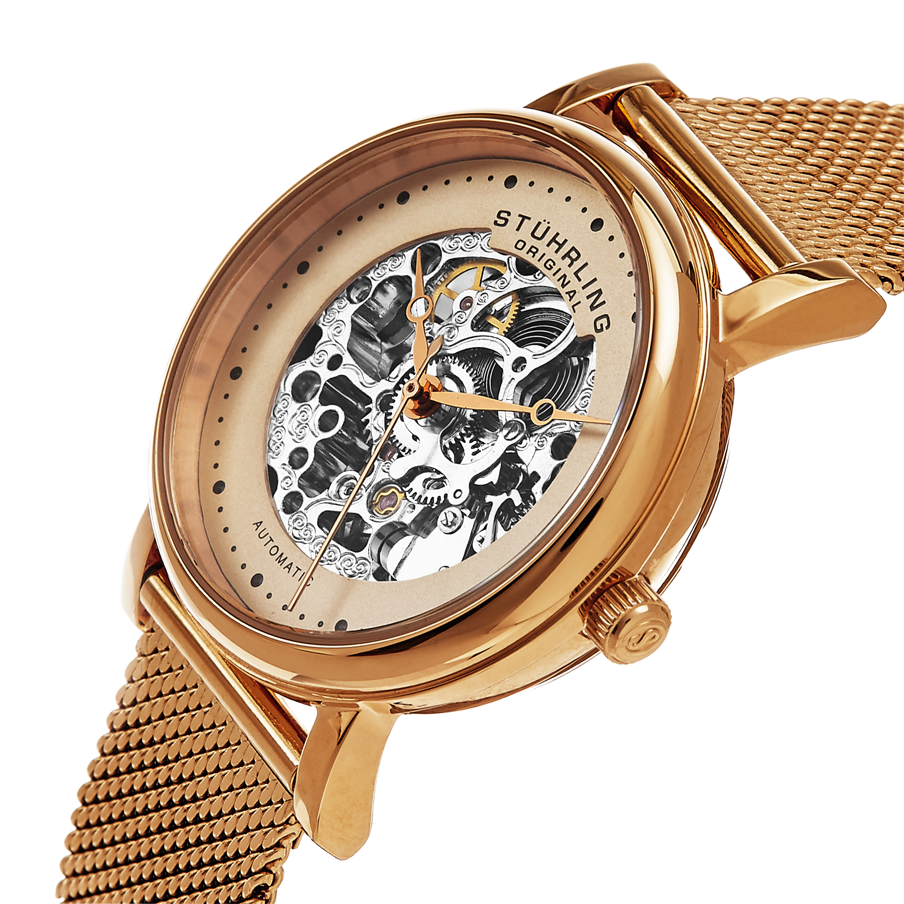 Stuhrling Original Women's 832L.04 Castorra Automatic Watch eBay